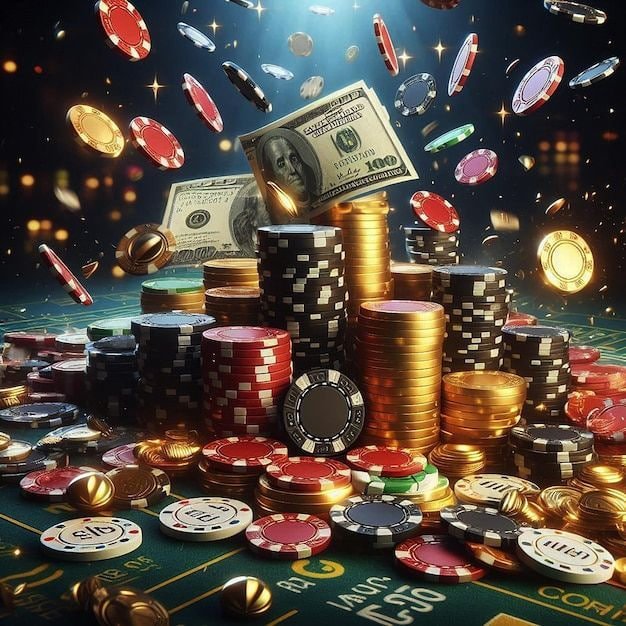 Mobile phone showing live casino and sports interface on mbah togel